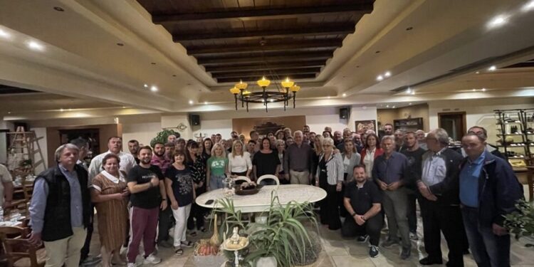 Με συμμετοχή η συγκέντρωση του συνδυασμού “Αιτωλών Πολιτεία” του Δήμου Θέρμου