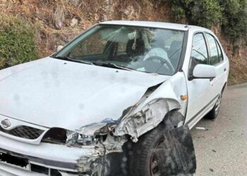 Μυρτιά Θέρμου: Τροχαίο με τραυματισμό σε σύγκρουση Ι.Χ. με φόρτηγο