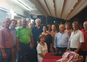 Θερμή υποδοχή του Δημήτρη Τραπεζιώτη στο Καινούργιο