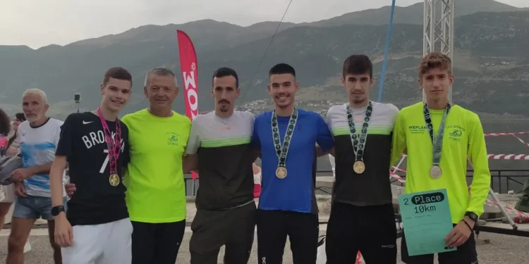 Θρίαμβος των αθλητών του ΓΑΣ Αγρινίου στον 17ο Αγώνα Δρόμου Ioannina Lake Run 2023