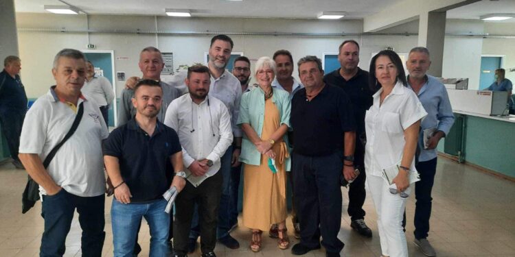 Περιόδευσε στην Αιτωλοακαρνανία ο Σπύρος Σκιαδαρέσης