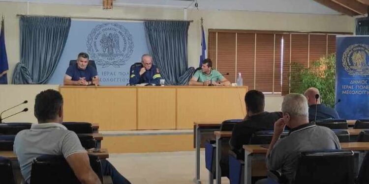 Κακοκαιρία Elias:Έκτακτη συνεδρίαση του Συντονιστικού Οργάνου Πολιτικής Προστασίας Μεσολογγίου