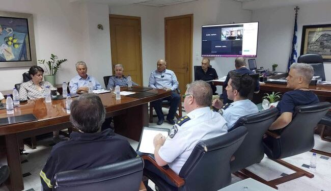 Συνεδρίασε το Συντονιστικό Τοπικό Όργανο Πολιτικής Προστασίας Δήμου Ναυπακτίας