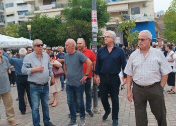 O Δ. Τραπεζιώτης συμμετείχε στην απεργιακή κινητοποίηση της Πέμπτης 21 Σεπτεμβρίου