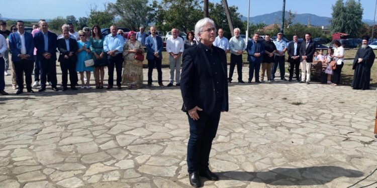 Ο Δημήτρης Τραπεζιώτης τίμησε τη μνήμη του αγωνιστή αγρότη Μήτσου Βλάχου