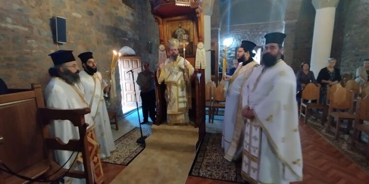 Κτητορικό Μνημόσυνο στην Μονή Παντοκράτορος Αγγελοκάστρου