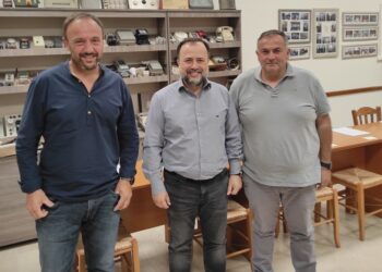 Συνάντηση Λίνου Μπλέτσα με το Σύνδεσμο Εργολάβων Ηλεκτρικών Έργων Ν. Αιτ/νιας “Ο ΘΑΛΗΣ”