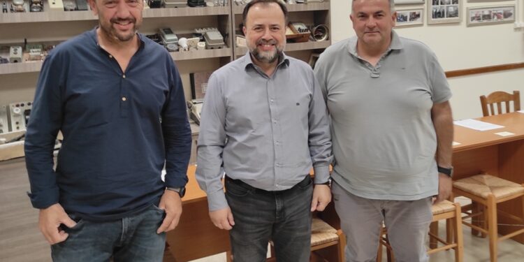 Συνάντηση Λίνου Μπλέτσα με το Σύνδεσμο Εργολάβων Ηλεκτρικών Έργων Ν. Αιτ/νιας “Ο ΘΑΛΗΣ”