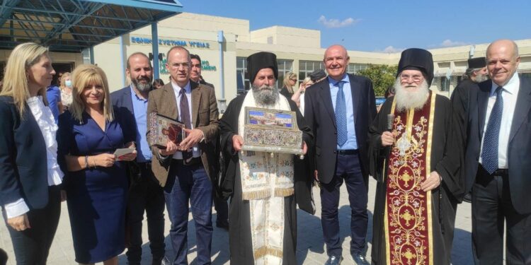 Η Τιμία Ζώνη στο Νοσοκομείο Ιωαννίνων/Νίκος Κατσακιώρης: ημέρα ορόσημο για το Νοσοκομείο μας