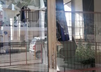 Για 2η φορά τις τελευταίες ημέρες έσπασαν τα τζάμια στο 7ο Γυμνάσιο Αγρινίου