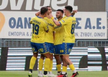 Παναιτωλικός – Βόλος: Το γκολ του Λιάβα για το 1-0