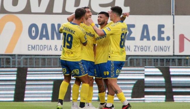 Παναιτωλικός – Βόλος: Το γκολ του Λιάβα για το 1-0