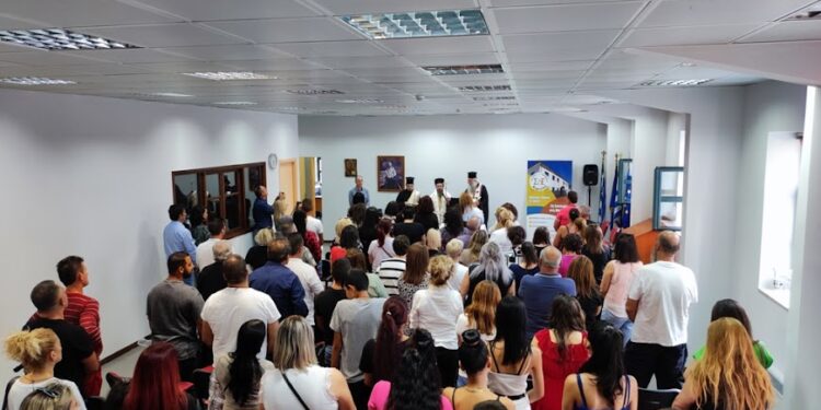 Αγιασμός στο Σχολείο Δεύτερης Ευκαιρίας Αγρινίου