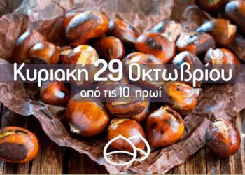 Την Κυριακή 29/10 η Γιορτή Κάστανου στο Αργυρό Πηγάδι Θέρμου