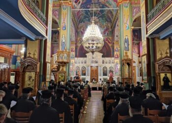 Ιερατική Σύναξη στην Μητρόπολη Αιτωλίας και Ακαρνανίας