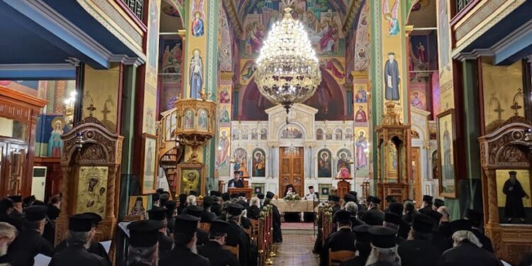 Ιερατική Σύναξη στην Μητρόπολη Αιτωλίας και Ακαρνανίας