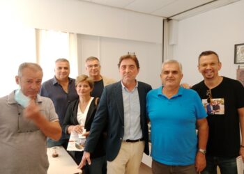 Περιοδεία Κώστα Καρπέτα σε Νοσοκομεία και υπηρεσίες του Δήμου Πατρέων