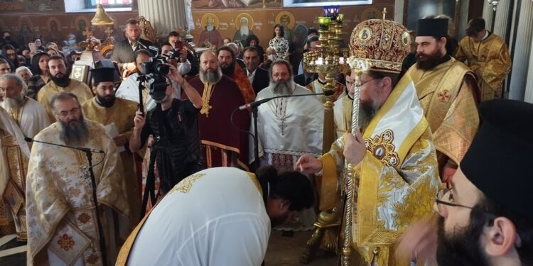 Μεσολόγγι/χειροτονήθηκε στον βαθμό του Πρεσβυτέρου ο Διάκονος Αμβρόσιος Καλλιάφας