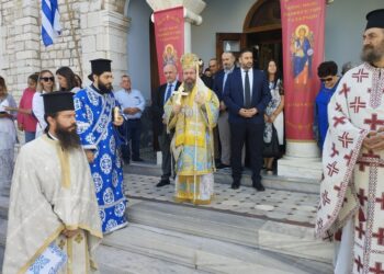 Η εορτή των Παμμεγίστων Ταξιαρχών στη Μητρόπολη Αιτωλίας και Ακαρνανίας