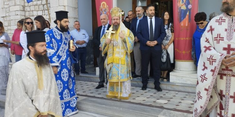 Η εορτή των Παμμεγίστων Ταξιαρχών στη Μητρόπολη Αιτωλίας και Ακαρνανίας