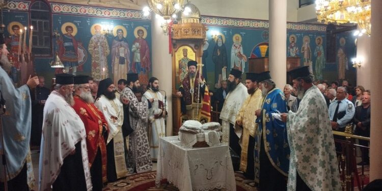 Η εορτή του Αγίου Νεκταρίου Επισκόπου Πενταπόλεωςστην Ιερά Μητρόπολη Αιτωλίας και Ακαρνανίας