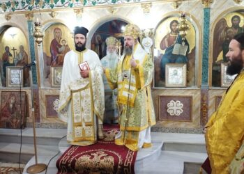 Ο π. Κωνσταντίνος Μανιφάβας νέος Εφημέριος στην Ενορία της Φλωριάδας Βάλτου