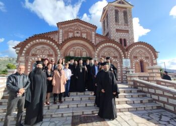 Εγκαίνια Ιερού Ναού από τον Μητροπολίτη Αιτωλίας και Ακαρνανίας στο Αιτωλικό