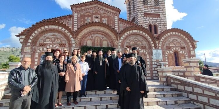Εγκαίνια Ιερού Ναού από τον Μητροπολίτη Αιτωλίας και Ακαρνανίας στο Αιτωλικό