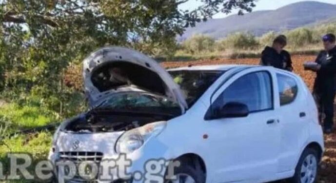 Αυτοκίνητο προσγειώθηκε σε χωράφι μετά από τούμπες στο δρόμο Λαμίας – Λιβαδειάς