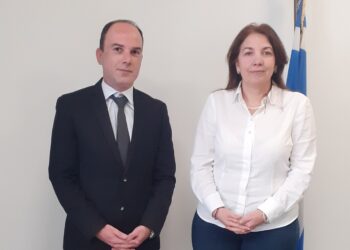 Συνάντηση του Αντιπεριφερειάρχη, Λάμπρου Δημητρογιάννη με τη Γενική Γραμματέα Δημόσιας Υγείας