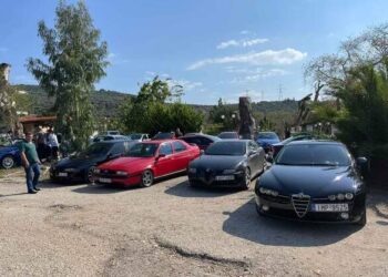 Εκδρομή Συλλόγου Ιδιοκτητών και Κατόχων Alfa Romeo Δυτικής Ελλάδας στην Άνω χώρα Ναυπακτίας