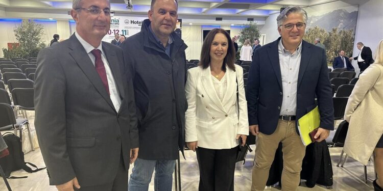 Ο Σπύρος Κωνσταντάρας στα εγκαίνια της 38ης Philoxenia