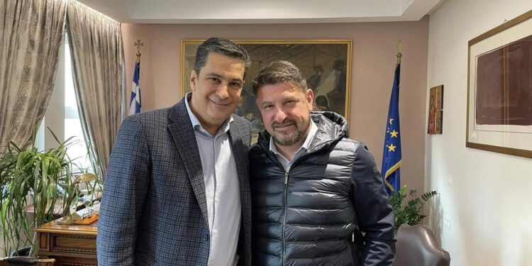 Στο Αγρίνιο ο Χαρδαλιάς/Τι συζήτησε με Παπαναστασίου