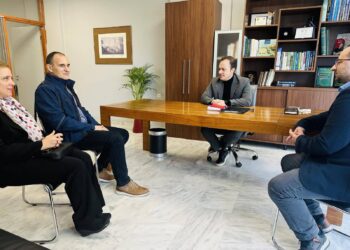 Συνάντηση του Μίλτου Ζαμπάρα με την Ένωση Λογιστών Φοροτεχνικών Επαγγελματιών Αιτωλοακαρνανίας