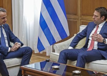 Τετ α τετ περίπου μίας ώρας είχαν Μητσοτάκης και Κασσελάκης