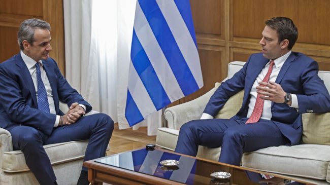 Τετ α τετ περίπου μίας ώρας είχαν Μητσοτάκης και Κασσελάκης