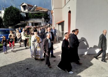 Με θρησκευτική κατάνυξη ο εορτασμός της Παναγίας της «Γρίπης» στα Καλύβια