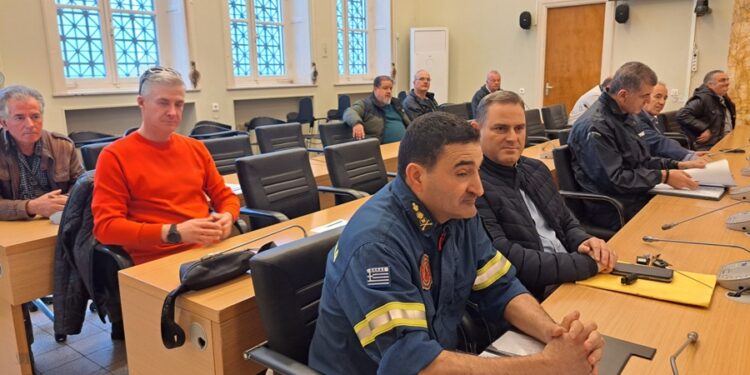 Συνεδρίασε το Συντονιστικό Τοπικό Όργανο Πολιτικής Προστασίας του Δήμου Αγρινίου ενόψει της χειμερινής περιόδου