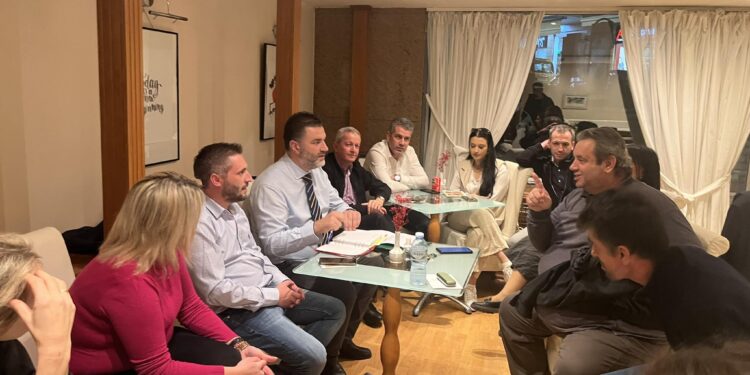 Aντιπροσωπεία της περιφερειακής παράταξης «Νέα Δυτική Ελλάδα» είχε στο Αγρίνιο συναντήσεις με φορείς & συλλόγους