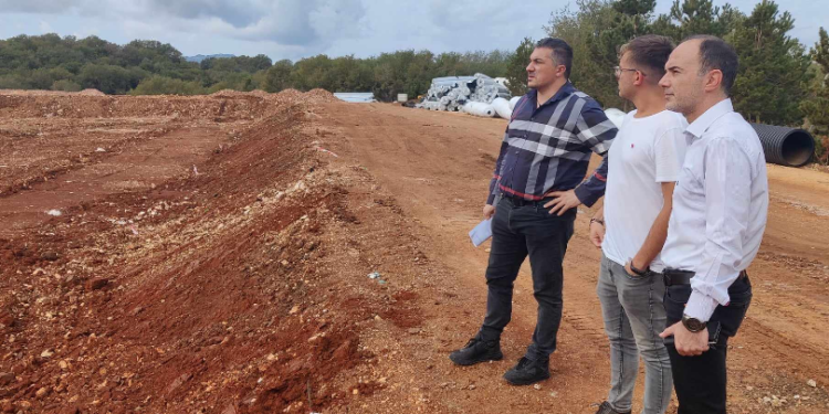Επίσκεψη του Αντιπεριφερειάρχη  Λάμπρου Δημητρογιάννη στα έργα βελτίωσης του ΧΥΤΑ Παλαίρου