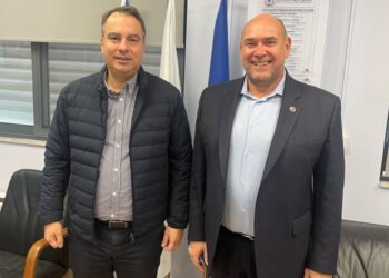 Συνάντηση Θανάση Παπαθανάση με τον Πρόεδρο του ΕΚΑΒ
