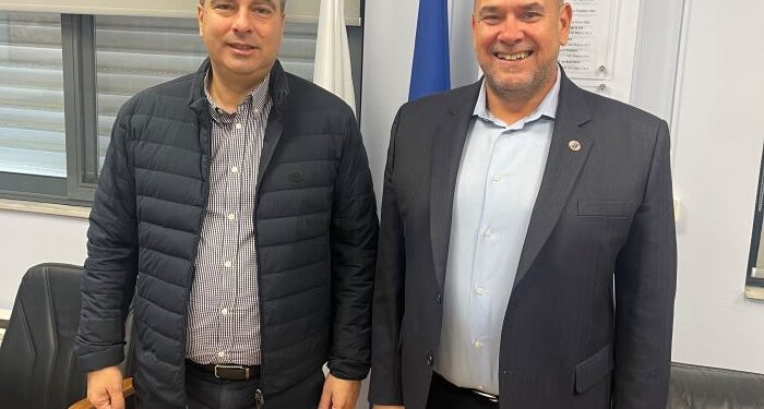 Συνάντηση Θανάση Παπαθανάση με τον Πρόεδρο του ΕΚΑΒ