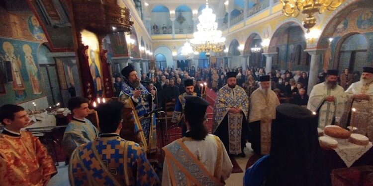 Η εορτή του Αγίου Νικολάου στην Μητρόπολη Αιτωλίας και Ακαρνανίας