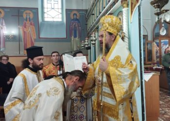 Πανηγύρισε ο Ι.Ν Αγίου Νικολάου Σκουτεσιάδας Αγρινίου-οφφίκιο  στον ιερομόναχο Κωνσταντίνο Γιολδάση