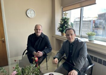 Επίσκεψη Μίλτου Ζαμπάρα στο Δικαστικό Μέγαρο Αγρινίου