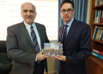 Συνάντηση Κώστα Λύρου με τον Πρέσβη της Πολωνίας