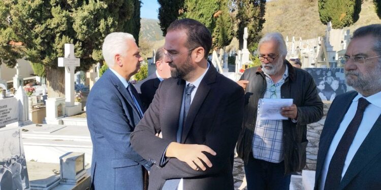 Στην 80η επέτειο του Καλαβρυτινού Ολοκαυτώματος ο Νεκτάριος Φαρμάκης