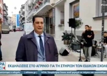 Ο δήμαρχος του Αγρινίου στο OPEN για το ” Όλη η πόλη μια μπάντα! ” (βιντεο)