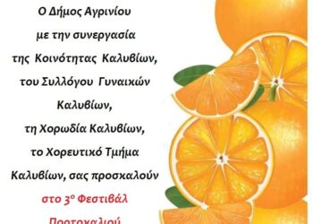3ο Φεστιβάλ Πορτοκαλιού στα Καλύβια