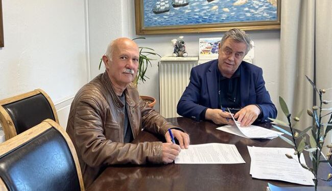 Υπογράφηκε η σύμβαση για την Βελτίωση Δίκτυου Ύδρευσης Αγίας Βαρβάρας – Περατιάς, Δήμου Ακτίου Βόνιτσας